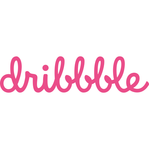 Design community, dribbble, dribbbler, dribbble logo icon